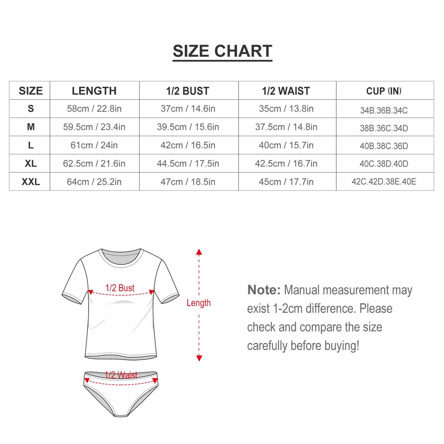 Short Sleeve Two Piece Bikini Swimsuit