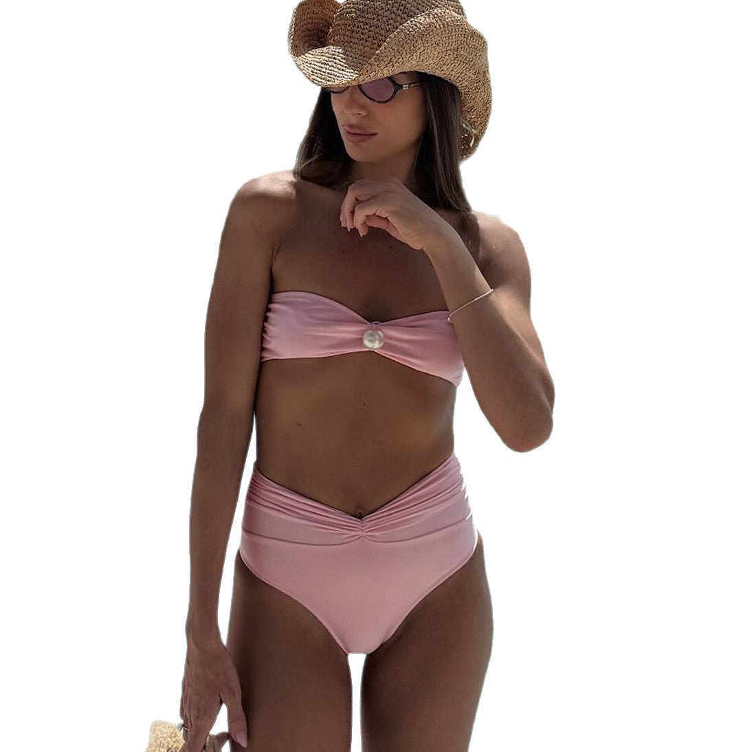 Bikini High-Waisted Two-Piece Women's Swimsuit