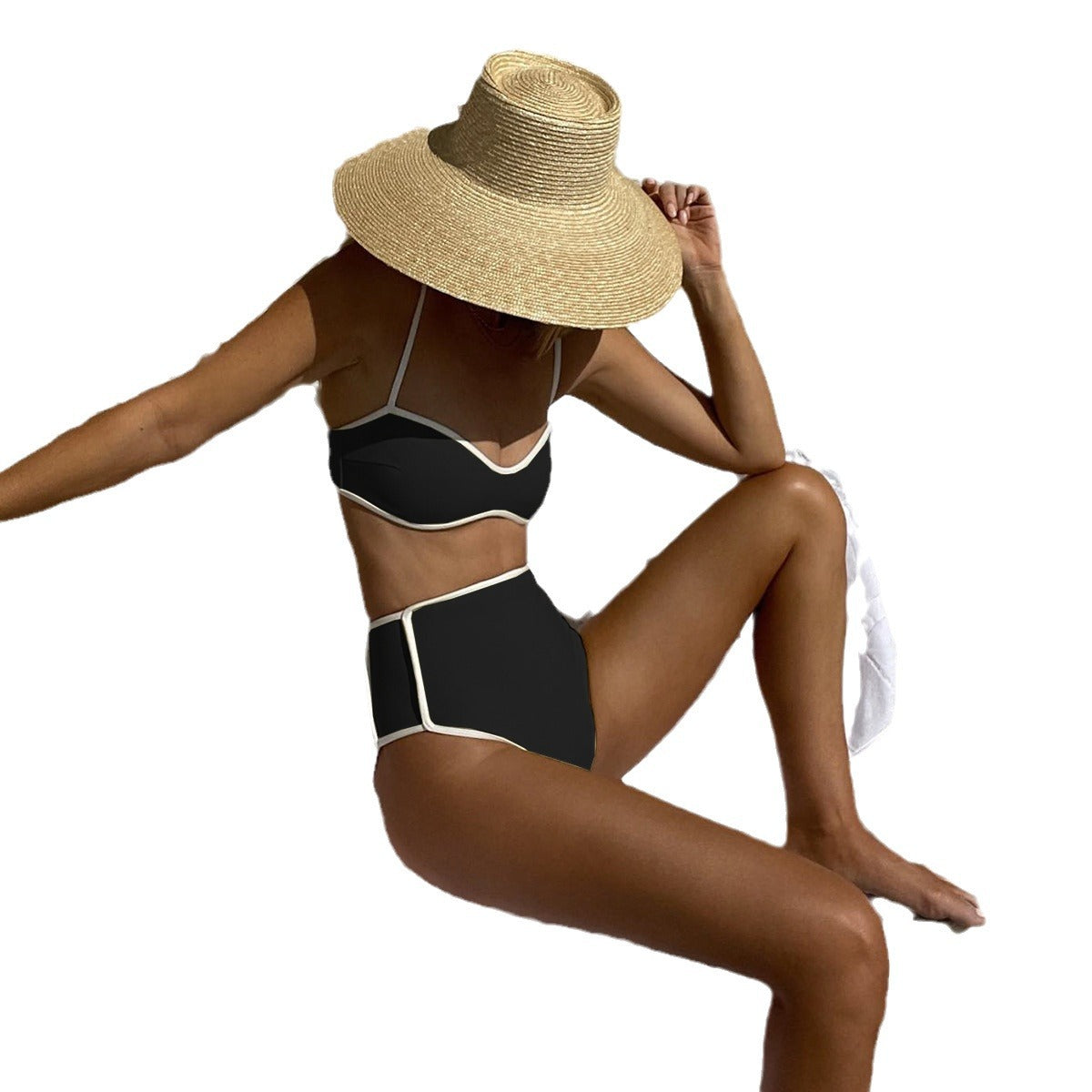 Sexy Bikini Strapless Two-Piece Women's Swimsuit (C3527)