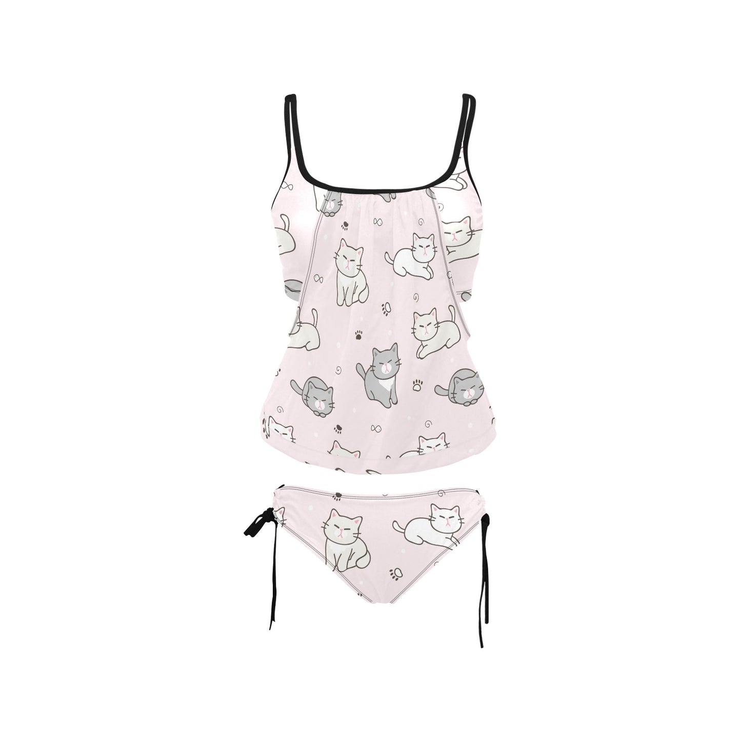 Women's Cover Belly Tankini Swimsuit (S25)