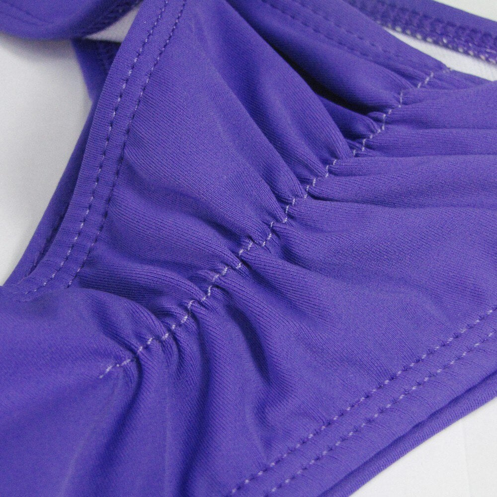 Cheeky Bottom Sexy Brazilian Mini Thong V Shape G-String Bikini Beach Underwear Swimwear Briefs Swimsuit