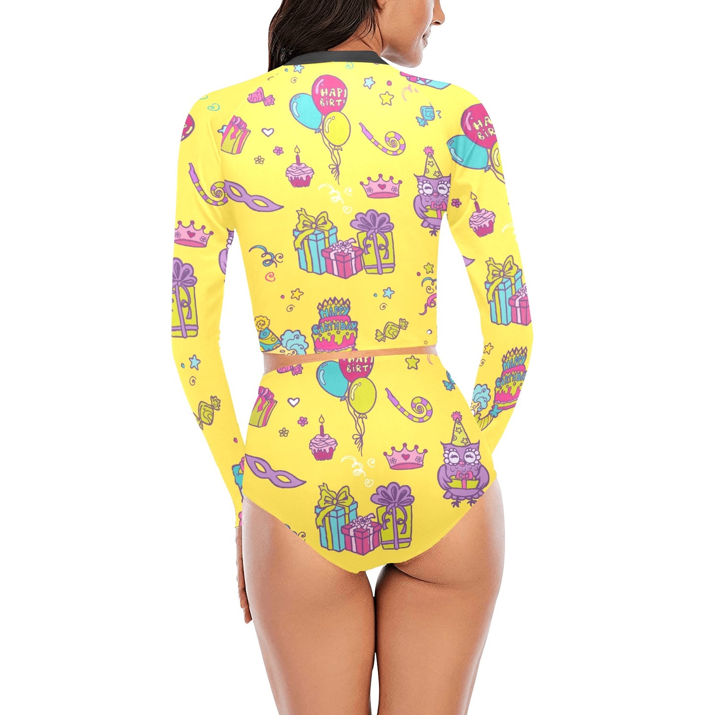 Women's Long Sleeve Bikini Set （S27）