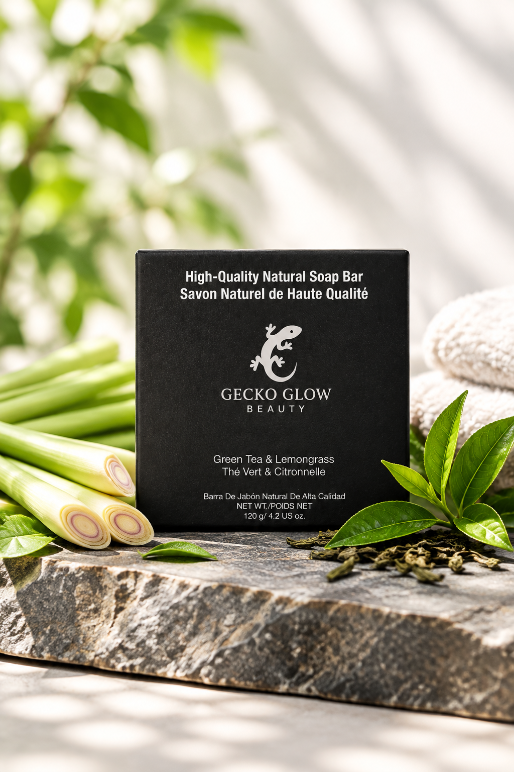 Natural Soap - Green Tea & Lemongrass