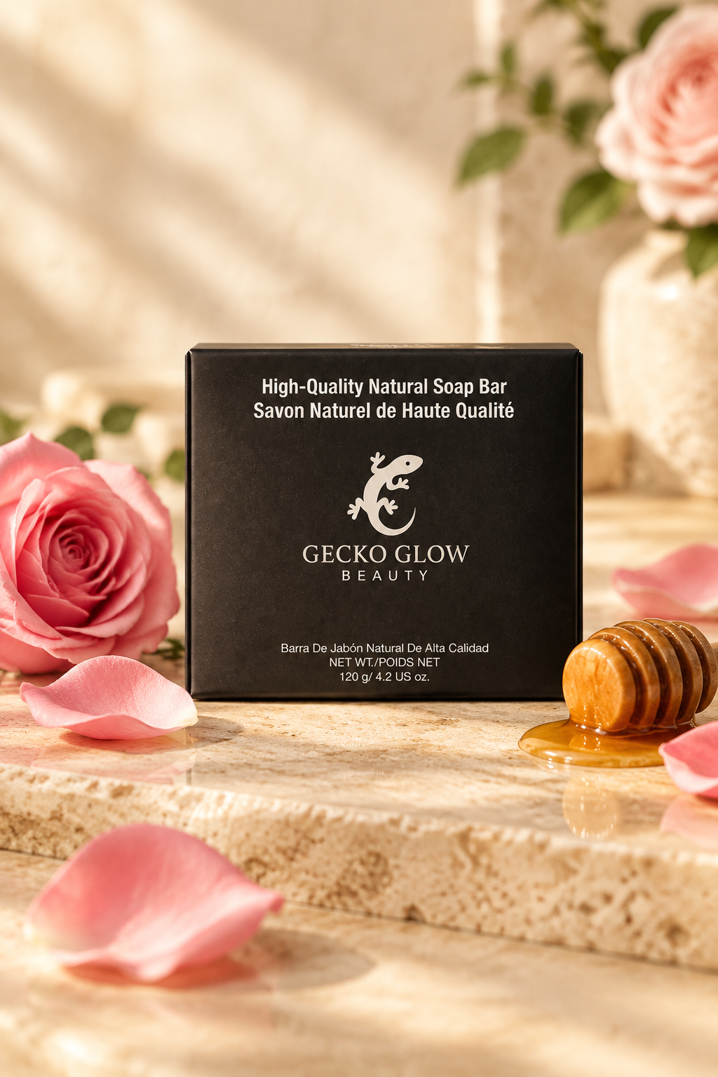Natural Soap - Rose & Honey