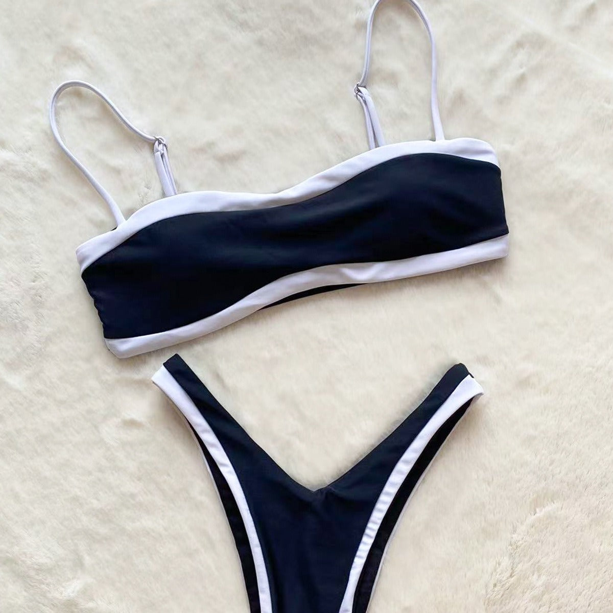 Bikini Splicing Cross-border Separated Women's Swimsuit