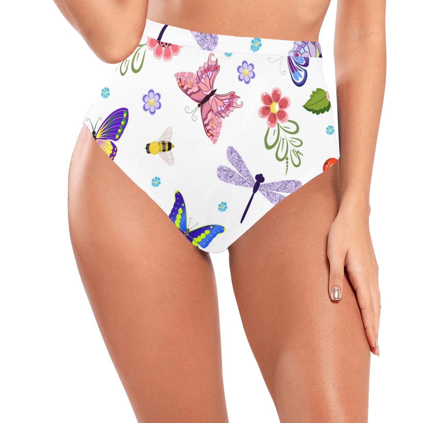 Women's High-Waisted Bikini Bottom (S13)
