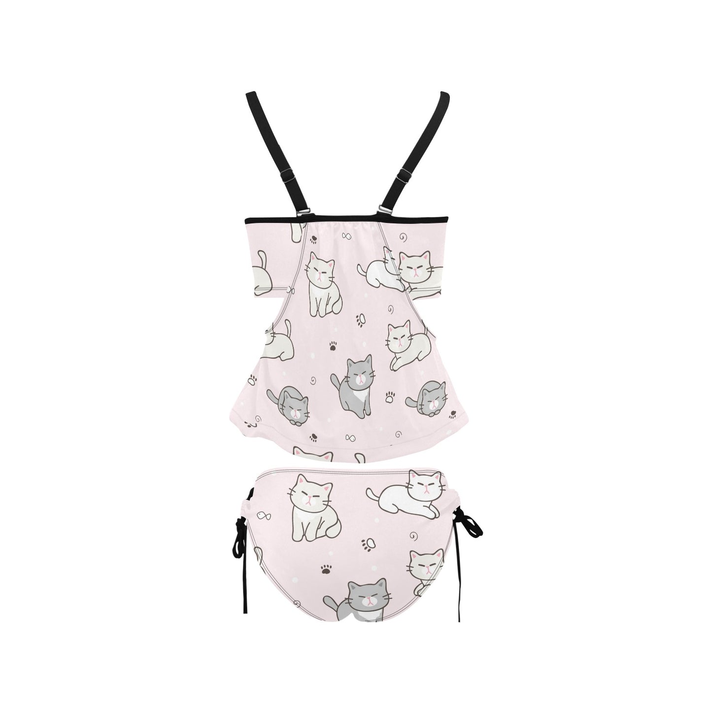 Women's Cover Belly Tankini Swimsuit (S25)