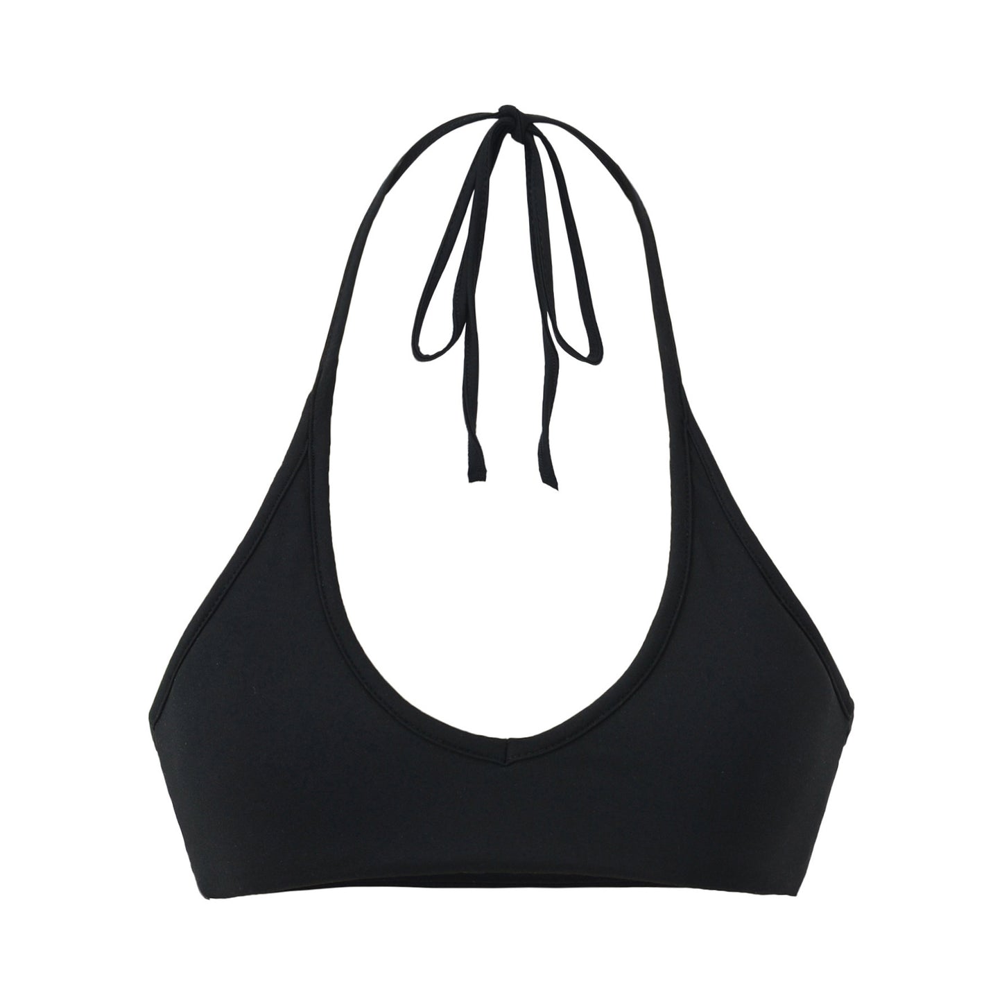 Strap neck bikini vest