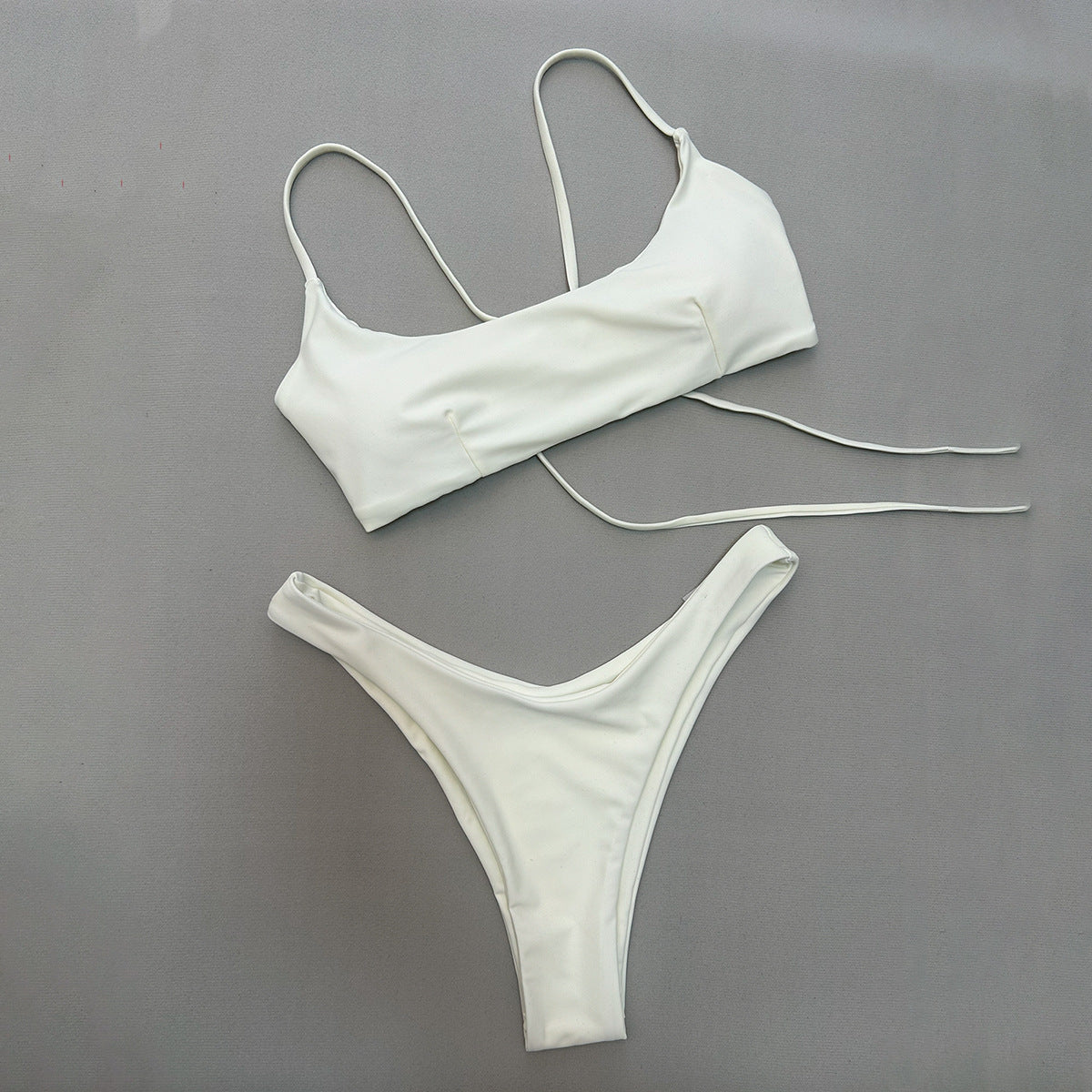 Sexy Style Bikini with Tie-Dye Design for Women