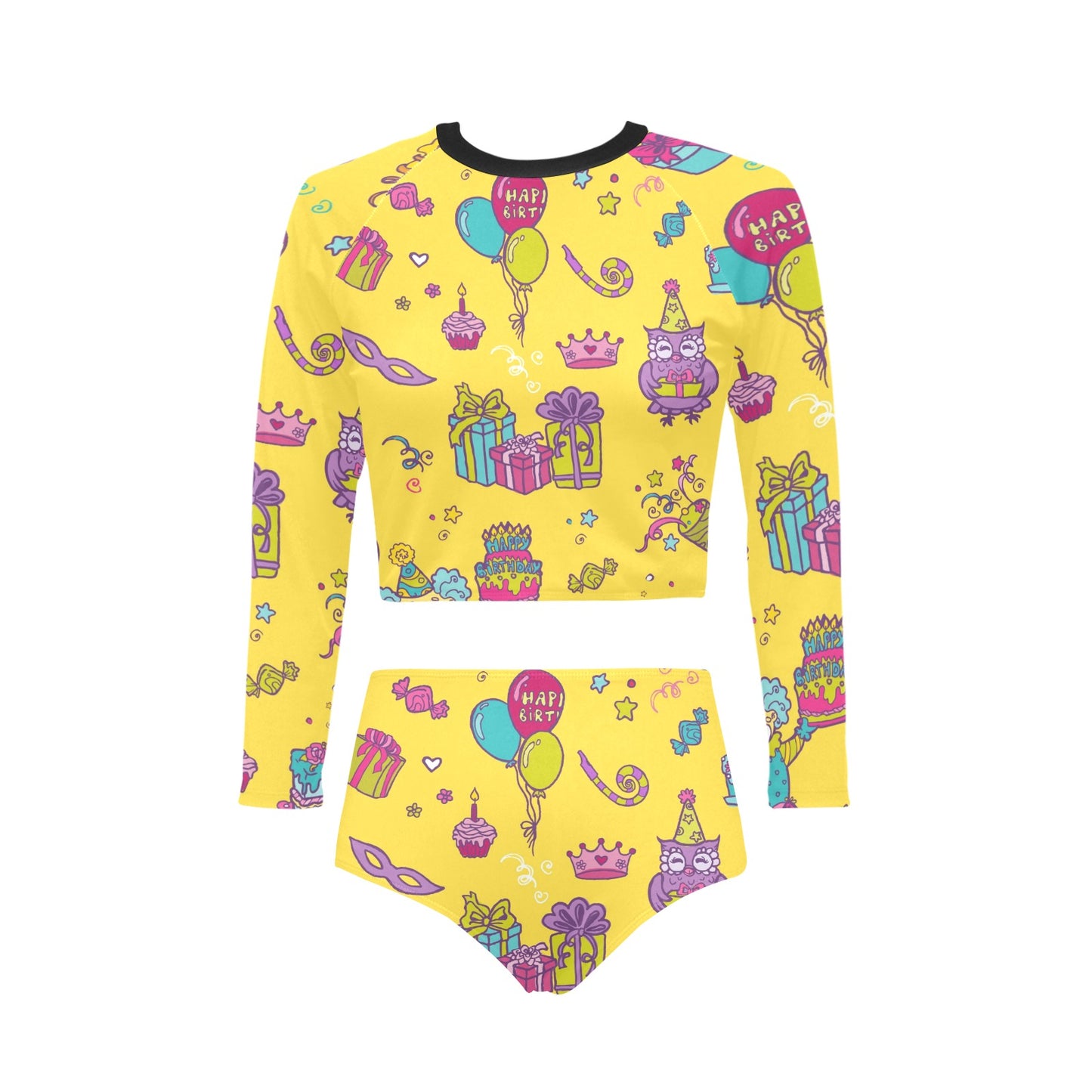 Women's Long Sleeve Bikini Set （S27）