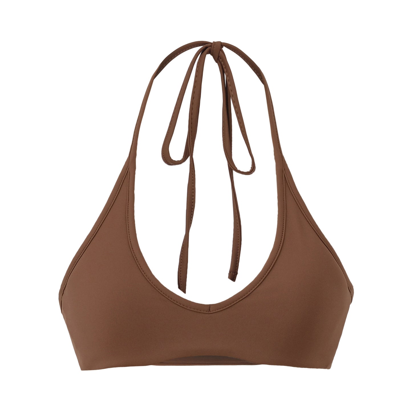 Strap neck bikini vest