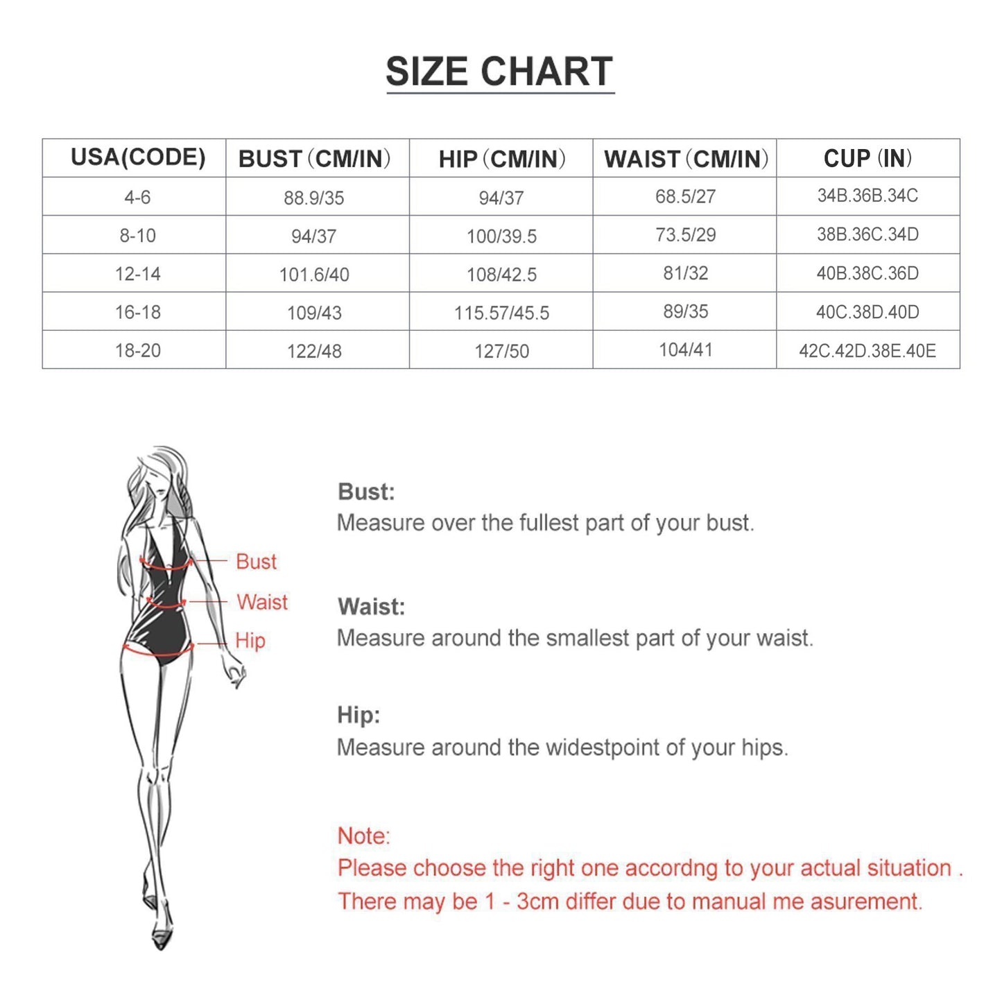 Ladies Halter One Piece Bikini Swimsuit